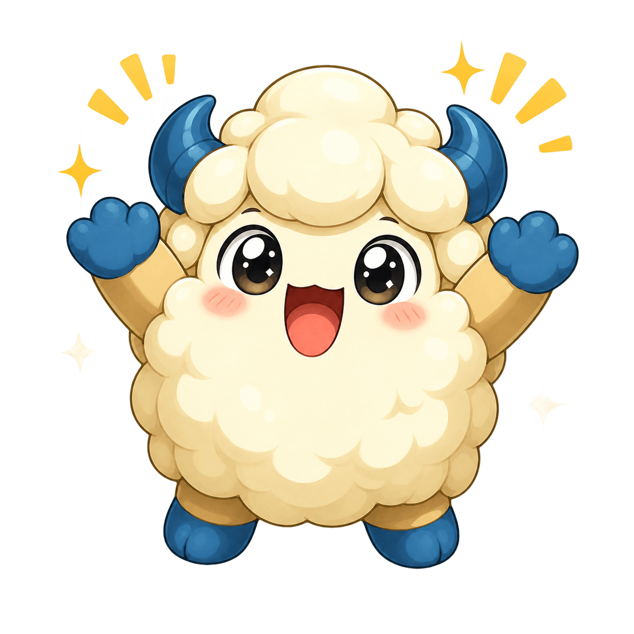 BoufBot Mascot - Bouftou kawaii
